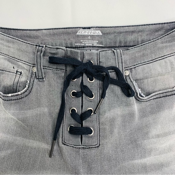 Project Runway gray denim - Picture 3 of 9